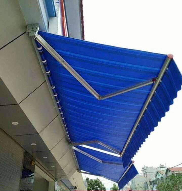 Mái che bạt trước cửa hàng