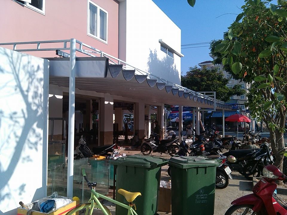 Mái xếp di động tại Bắc Giang