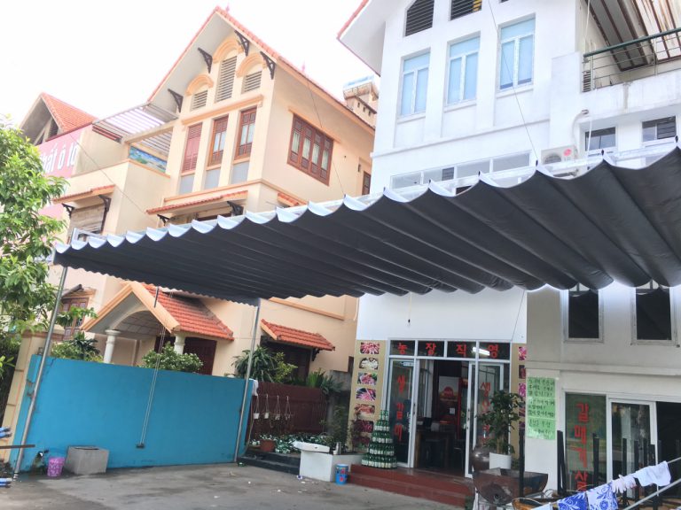 Mái xếp di động tại Thái Nguyên