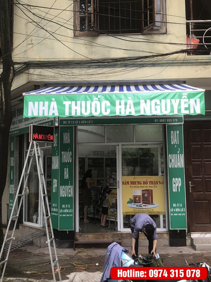 Mái hiên di động-Mái xếp di động Hà Nội