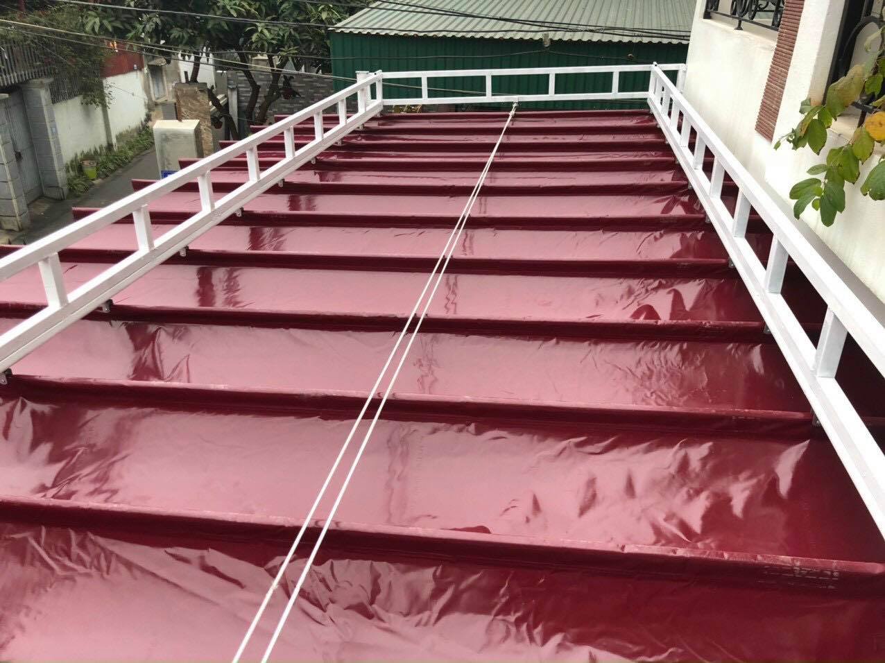 Cơ sở sản xuất mái xếp di động tại Gia Lâm-Hà Nội